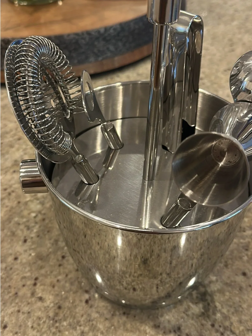 Crate and Barrel never used bar accessory kit